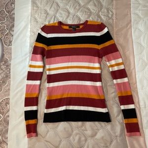 Forever 21 contemporary striped sweater.
